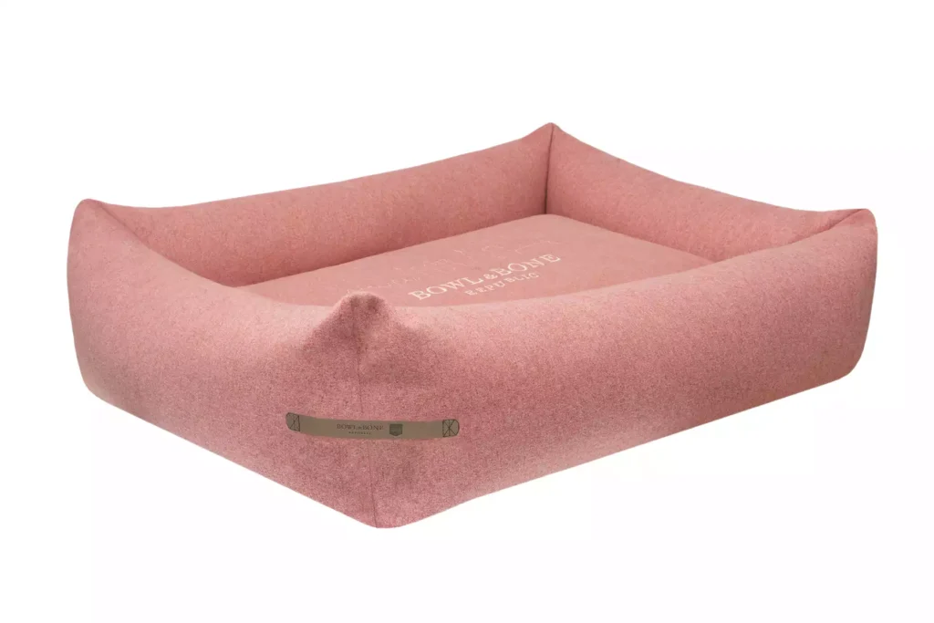 dog bed coral