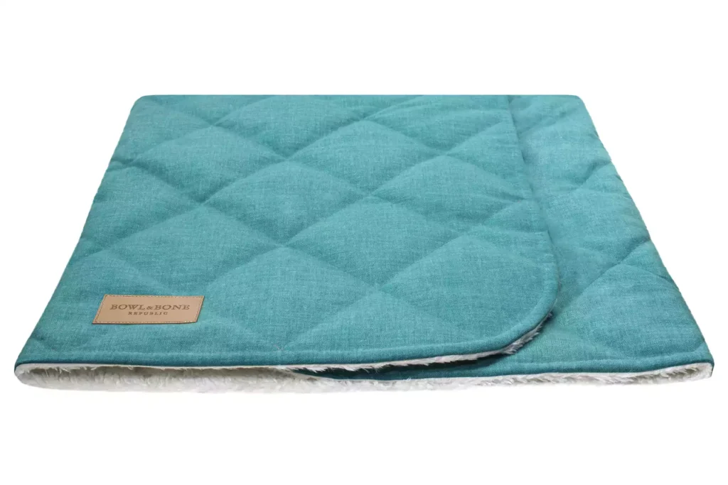 dog sleeping bag mint colour