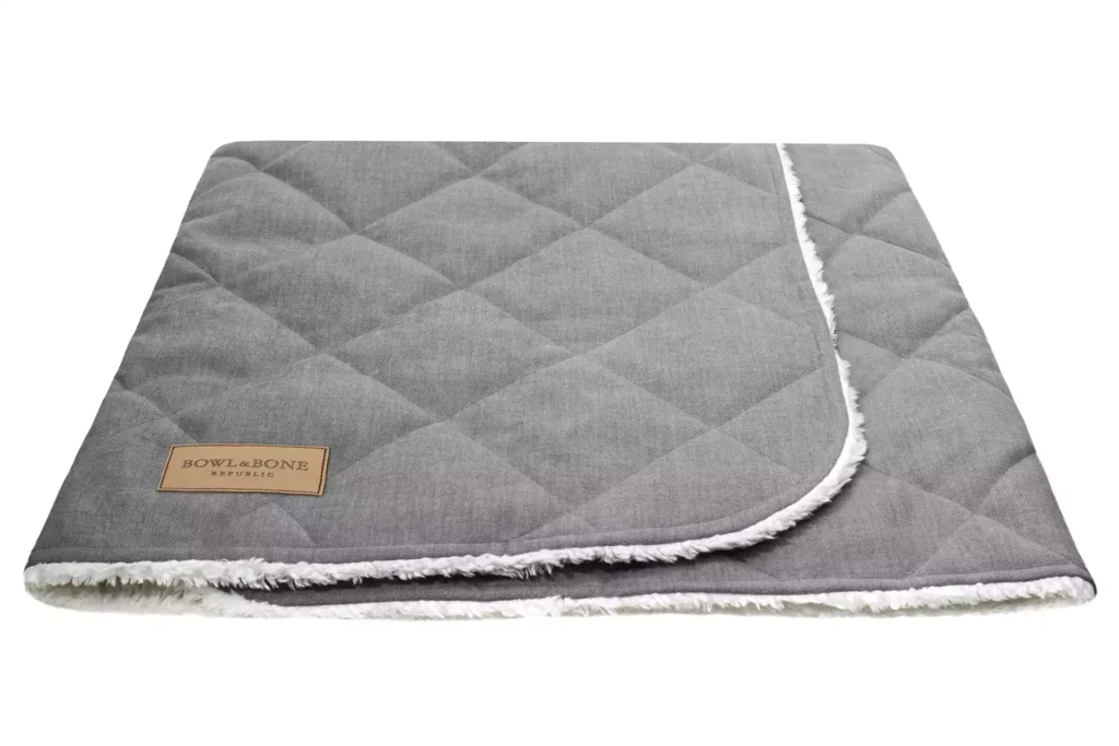 dog sleeping bag grey colour
