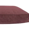 dog cushion bordo close-up