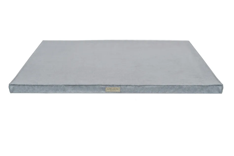 grey foam dog mat