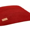 dog pillow red