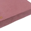 orthopedic dog mattress pink close-up