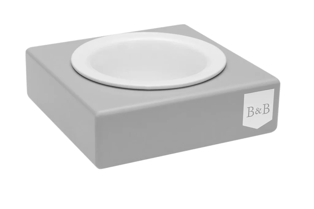 Dog bowl |SOLO CERAMIC grey