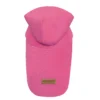 dog raincoat pink