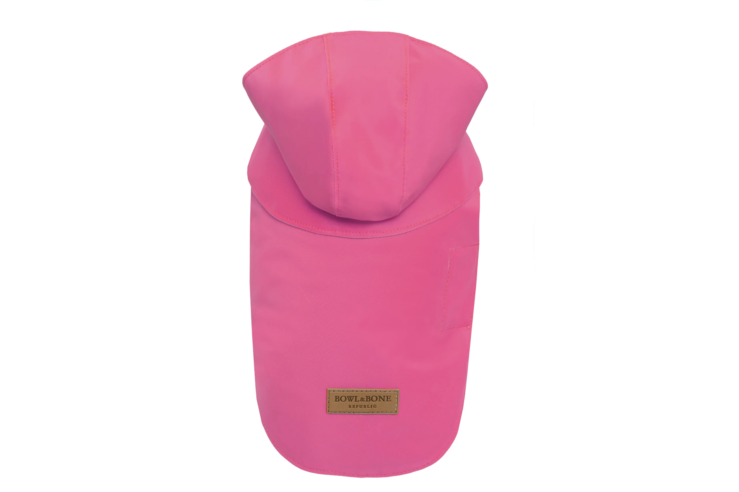dog raincoat pink