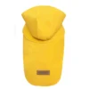 dog raincoat yellow