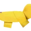 dog raincoat yellow