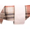 dog coat orange side view