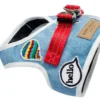 dog harness denim blue