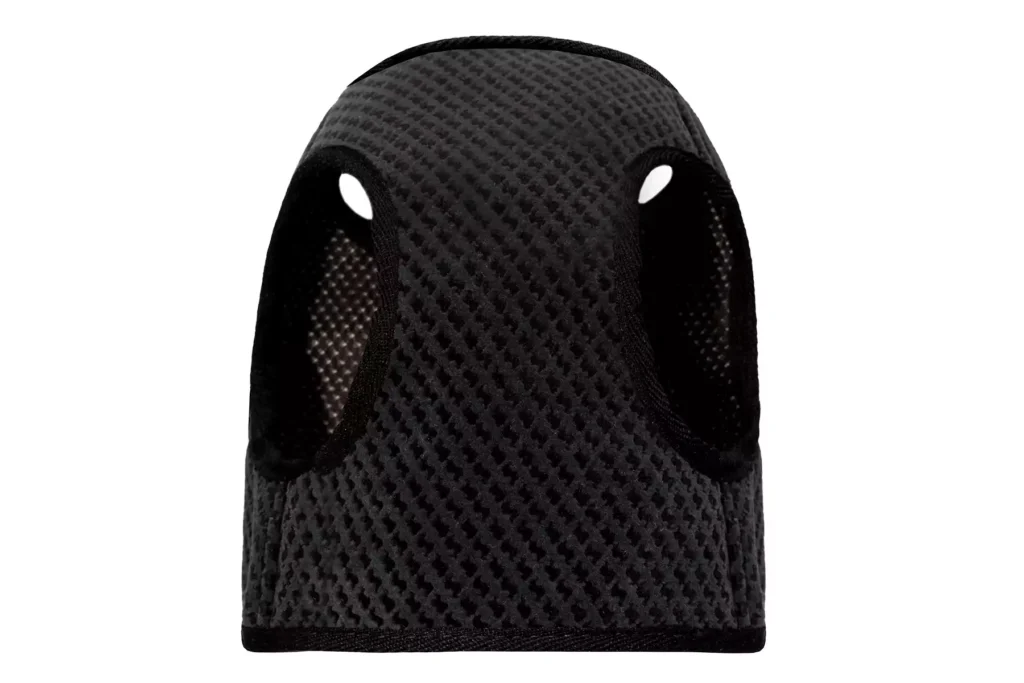black dog harness