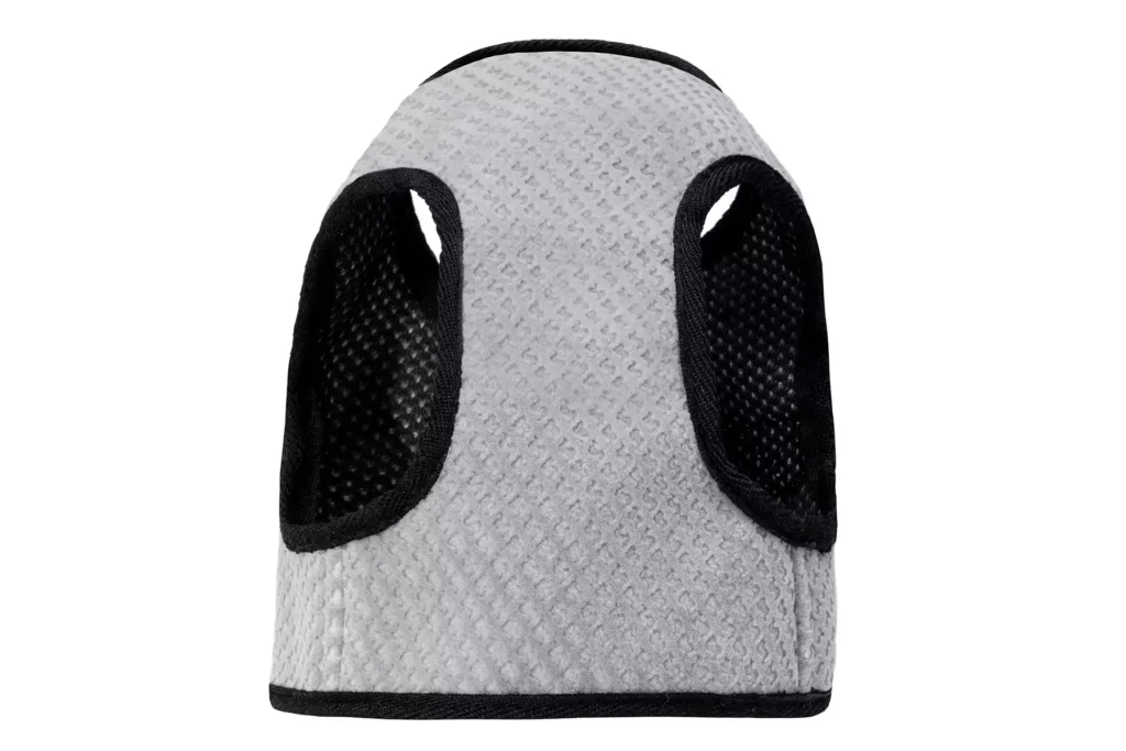 grey dog harness