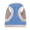 blue winter dog harness
