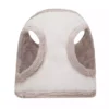 cream winter dog harness