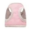 pink winter dog harness