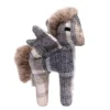 dog toy pegasus grey