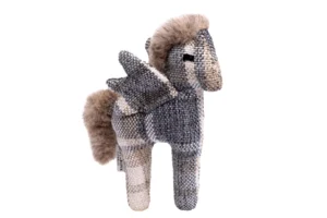 dog toy pegasus grey