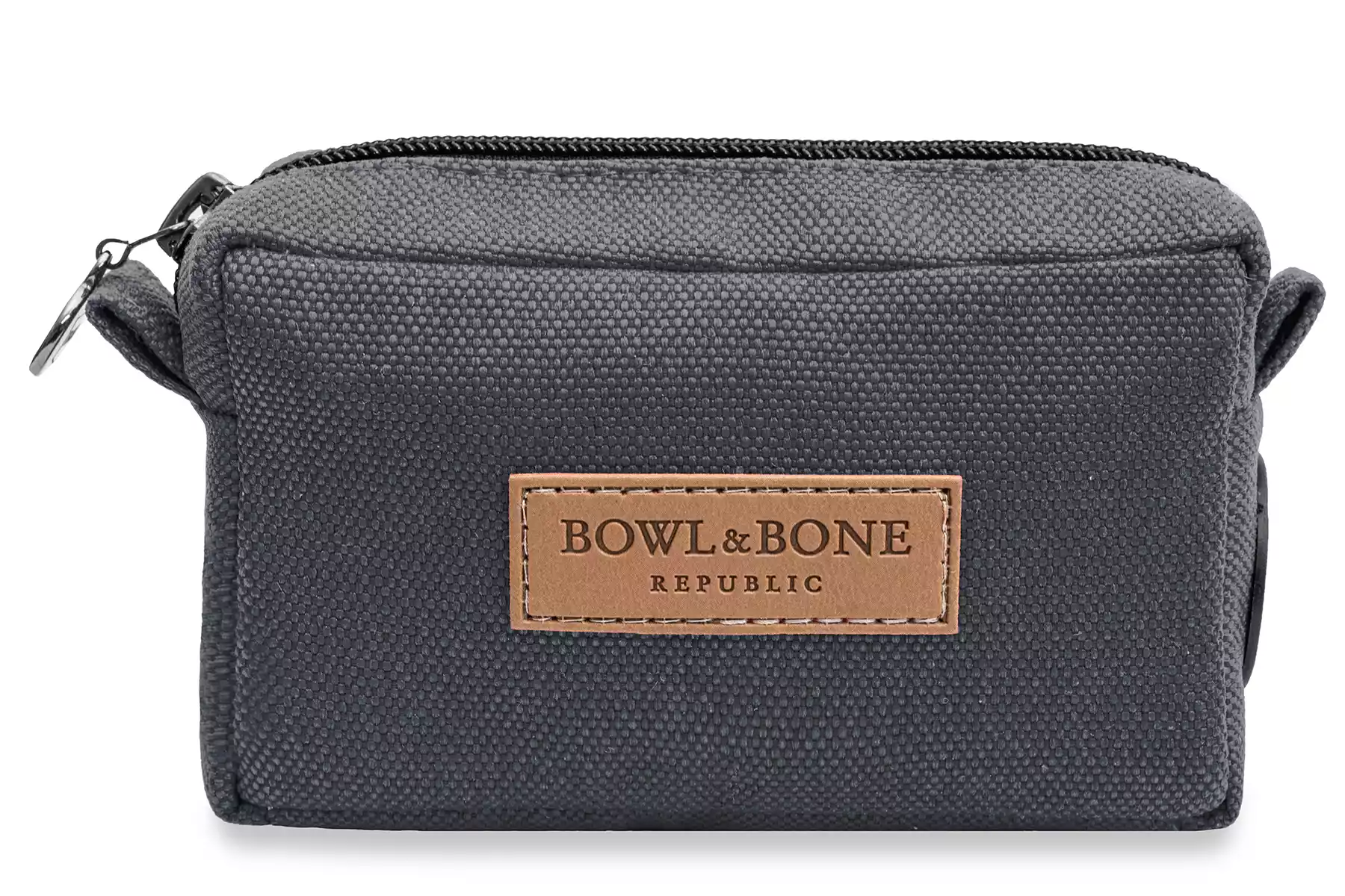 graphite pouch for dog treats front